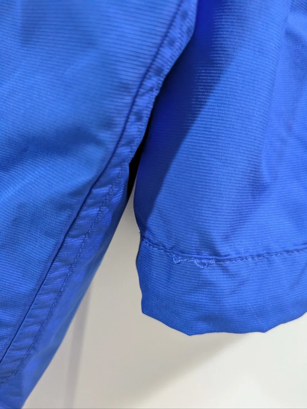 Lululemon Lightweight Cropped Track Jacket Blazer Blue Tone Sz 10 - Picture 10 of 16